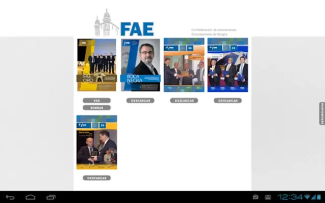 FAE Burgos android App screenshot 0